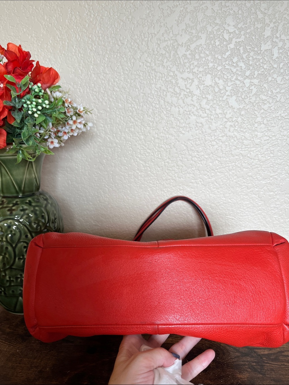 Coach Madison Phoebe Pebbled Leather Shoulder Bag - Picture 11 of 16
